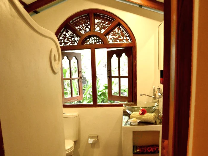 Badezimmer der Villa