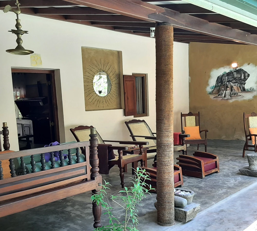 Ruhebereich Ayurveda-Kurzentrum
