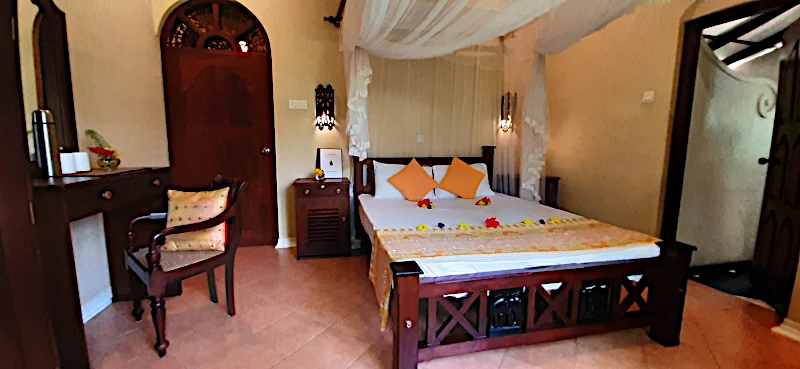 Vorderes Zimmer in der Villa